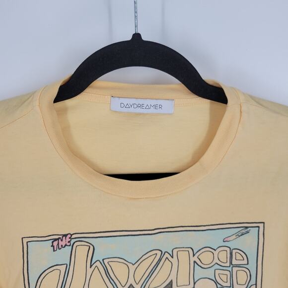 Daydreamer Yellow The Doors Graphic Short Sleeve Tee S - Picture 5 of 10
